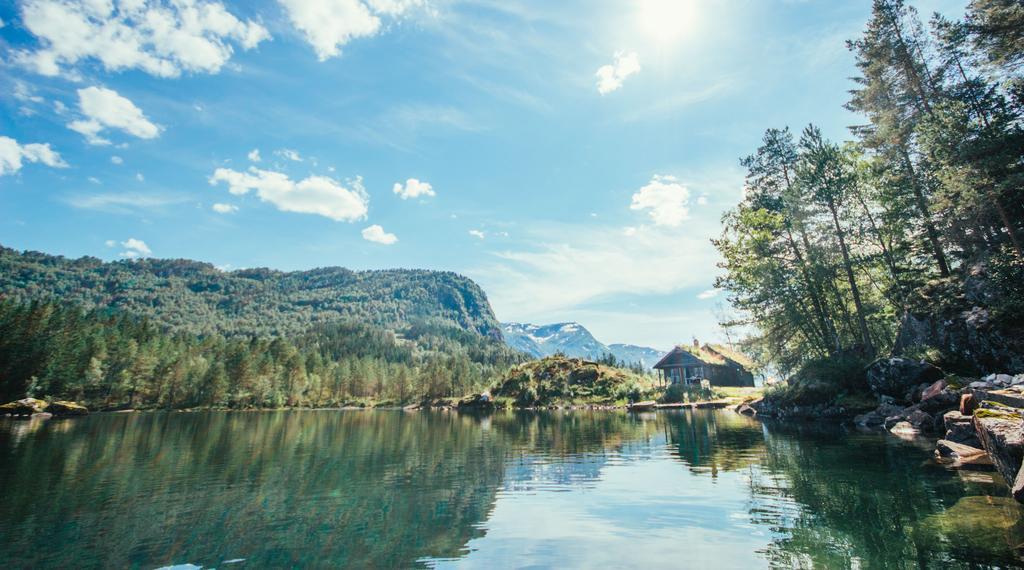 Strandbu Villa Viksdalen Eksteriør billede